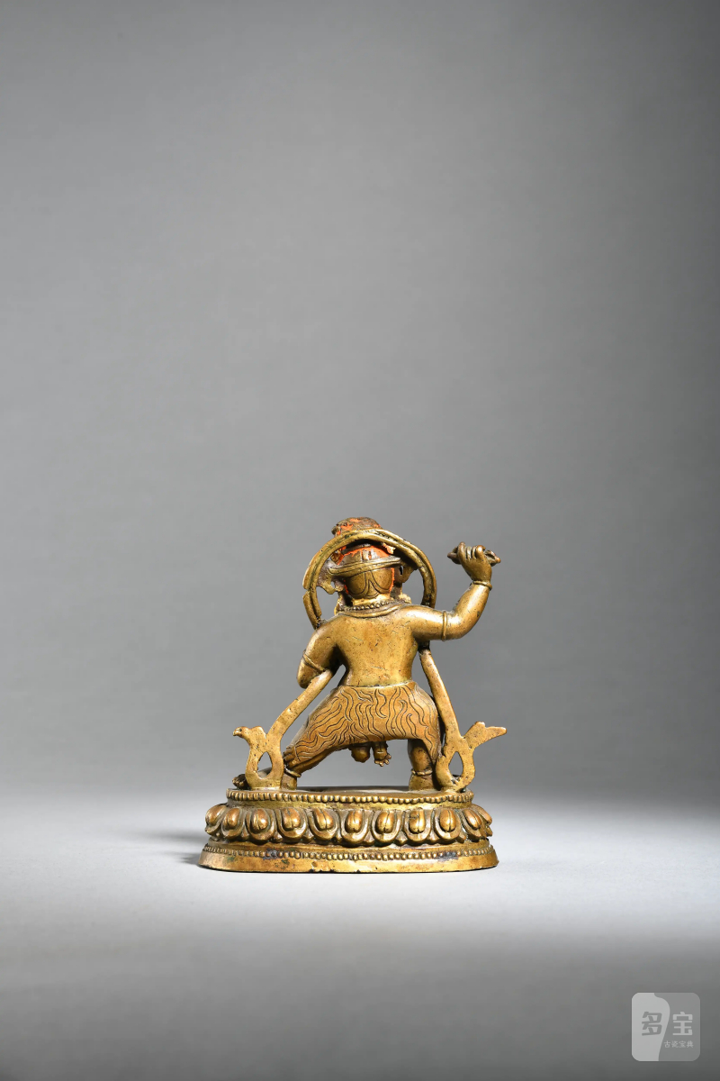 清乾隆（1736-1795年） 金刚手菩萨像 - 图3
